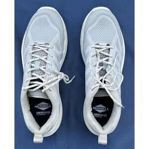 Merrell Womens Moab Flight Industrial Carbon Fiber Work Comfort Shoe White SZ 11